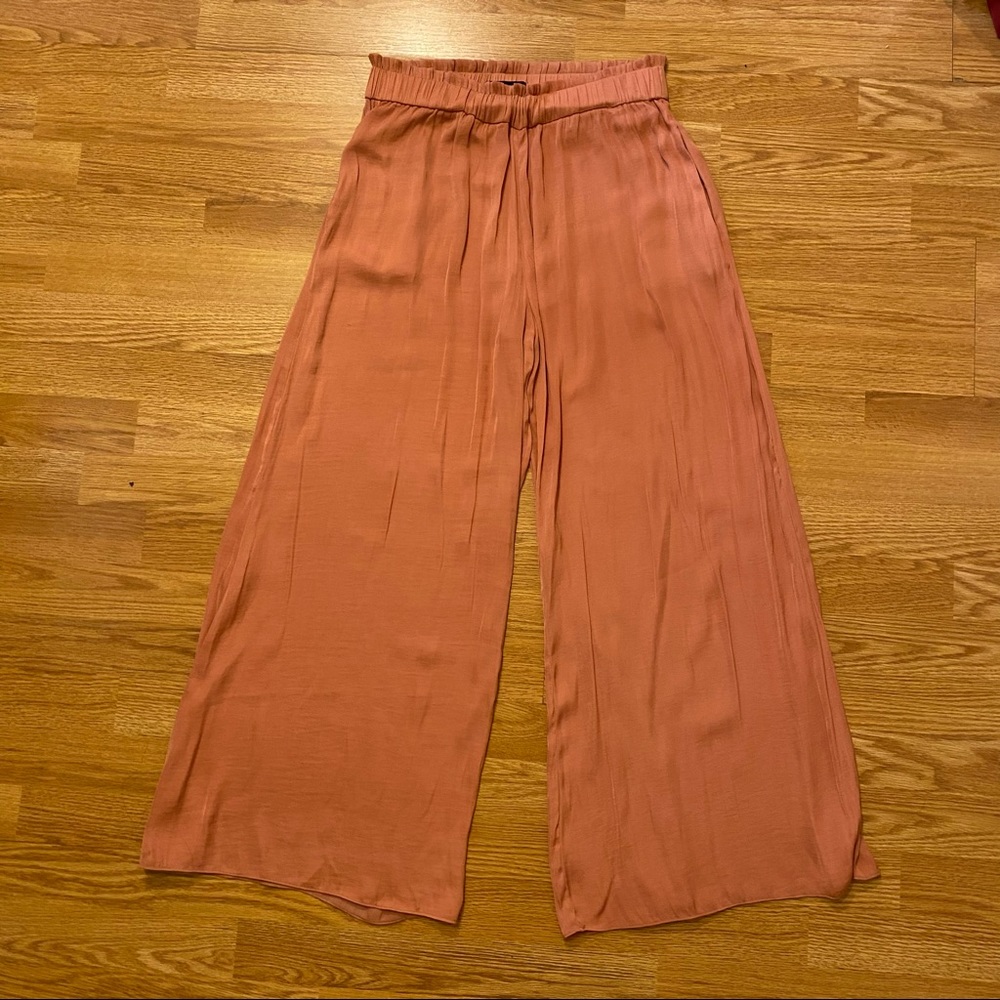 Blush Pink Flowy Pants